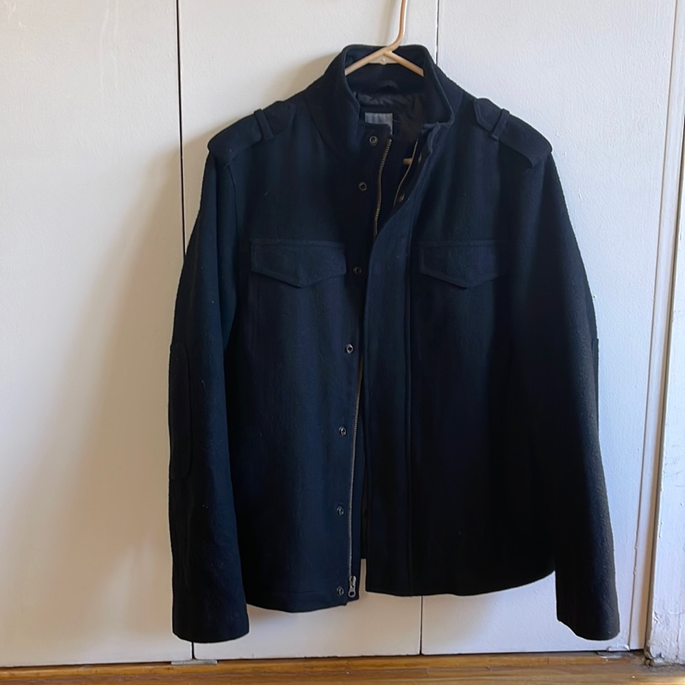 Black Winter Jacket - Gap - image 1